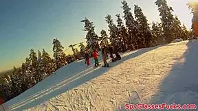 amateur teen with small tits gets cum on pussy 😏