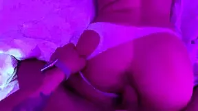 teen pussy fucked hard in neon lights