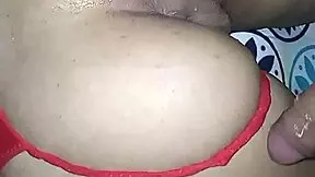 while my boyfriend works, his friend pounds my petite pussy hard