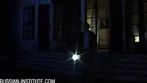 secret outdoor trio with gorgeous teens