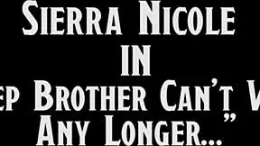 In a taboo encounter, blonde teen Sierra Nicole receives a creampie from her older brother on the washer