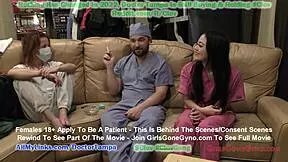 Blaire Celeste, tell me how it feels with Doctor Tampa's gloved hands during your lunch break procedure at GirlsGoneGyno.com.