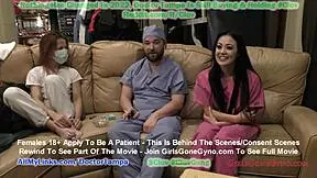 Blaire's latex-clad medical exam