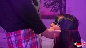 Hot Deepthroat Cumshot With Fisting