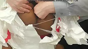 Black teen in BDSM play