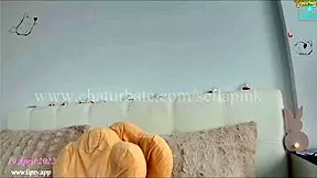 Sellapink cam masturbation leads to teen orgasm