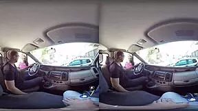 Wild Naughty Van Blowjob