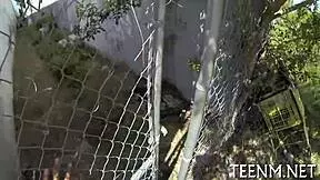 Frustrated girl enjoys open fucking