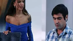 Freya Parker isn't done yet blowing Oliver Davis in POV