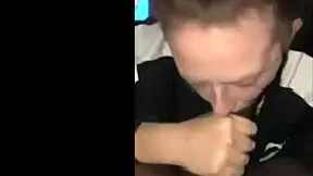 Free blowjob in tough porn scene