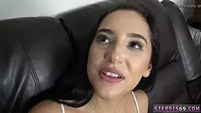 Teen webcam masturbation with toys and annoying stepbro