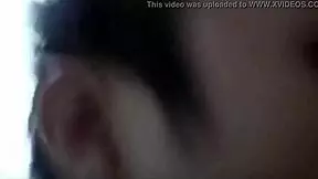 teen girl starts with a blowjob then bends over for doggystyle