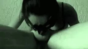 teen amateur deepthroats a big cock in this homemade taboo session