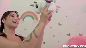 Hey, check out this POV blowjob with petite teen Mickey Violet and Charles Dera