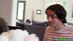 I turned my study session into a wild threesome with alexa nova, sucking monster cocks and deepthroating