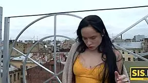 Oh, Leyla's juicy tits bounce in doggystyle!