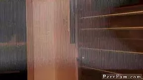 Stepfather dominates teen in hardcore webcam threesome!