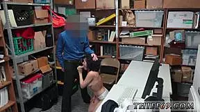 Fake Cop Eyes Big Tits And Police Ass Lick