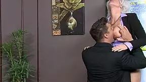 Is Holly Heart's Big Tits Too Much for Work?