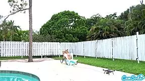 Lesbians and comedians drone sex fun