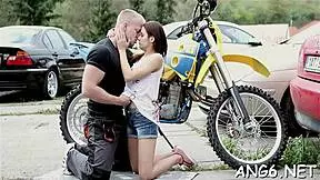 Young 18+ Sweetie Licie C Receives Boobs Licked In Hardcore Scene