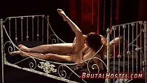 Bound Redhead Teen Jade Jantzen Endures Extreme Domination On Her Big Ass