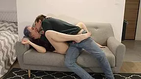 Teen Bitch Gets Blowjob Before Fucking