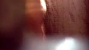 did you see that girl caught rubbing her wet pussy in the shower?