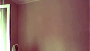 Russian teen 18+ flaunts small tits on Skype webcam in underwear