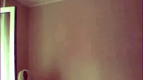 Russian teen 18+ flaunts small tits on Skype webcam in underwear