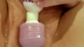 Young Solo Screams During Vibrator Creampy Orgasm!
