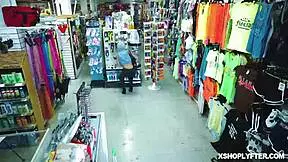 shoplyfters bend over for doggystyle in the shop