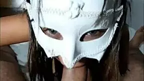 Latina teen prostitute sucks cock then takes creampie in ass.