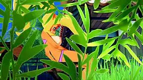 Coco Bandicoot's Moaning Solo Fingering