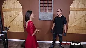 Teen hot latina enters bdsm slave scene with bondage domination doggystyle facial