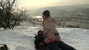 blonde bitch gets fucked outdoor in hardcore teen action!