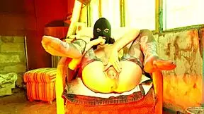 Pussy Devours Fist Outdoors!