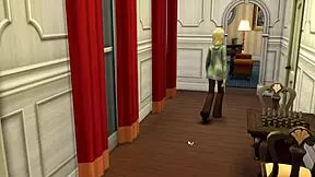 Teen wakes up to passionate kissing and licking in POV