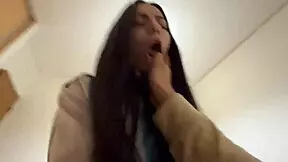 my horny stepsis can't sleep, she needs my coc so bad