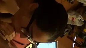 Escort's Wild Blowjob and Sticky Facial