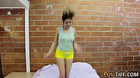 Intriguing Pussy and Dick Show: Beautiful Milf Reveals Tight Wet Pussy and Sexy Ass with Dirty Talk