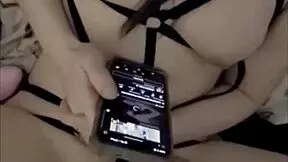 we hung out and she let me check out her outfit at home