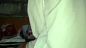 I felt torn, she begged me to finish outside