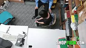 That thief girl got busted and fucked