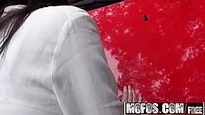 Leyla Peachbloom as sexy doctor in hospital