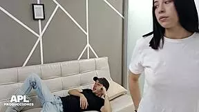 Rica Fucks Taboo Brunette University Girl At Friend's House