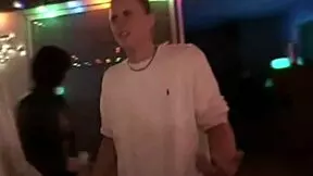 I watch this amateur teen pleasuring herself at the party.