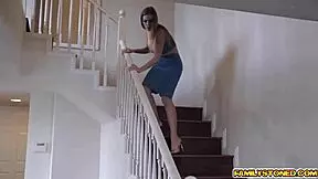 britney amber riding huge stud cock in cowgirl, then doggystyle banging balls deep