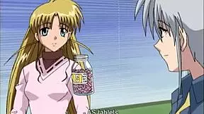 watch this hentai fantasy scene with teen on campus mystery