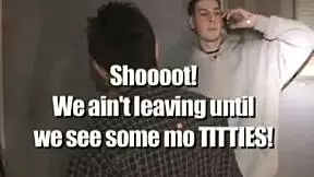 I watch this amateur teen pleasuring herself at the party.